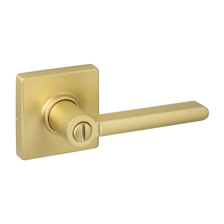 Sure-Loc Hardware Sure-Loc Hardware Verona Privacy Lever, Satin Brass VN102 SB